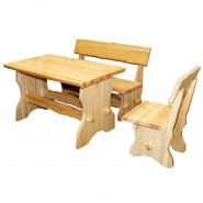 Столы и скамейки из сосны